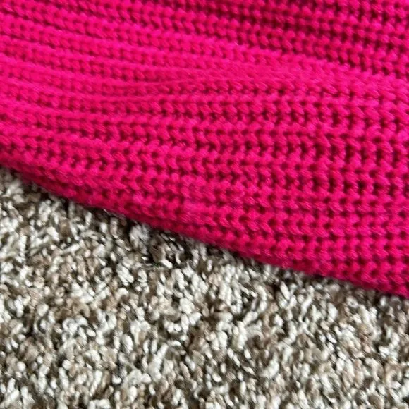 Vintage 90s Classic Fashion Striped Rainbow Sweater Medium - Picture 11 of 13